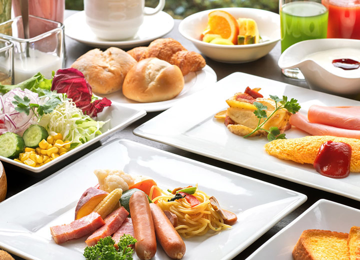 朝食ビュッフェ