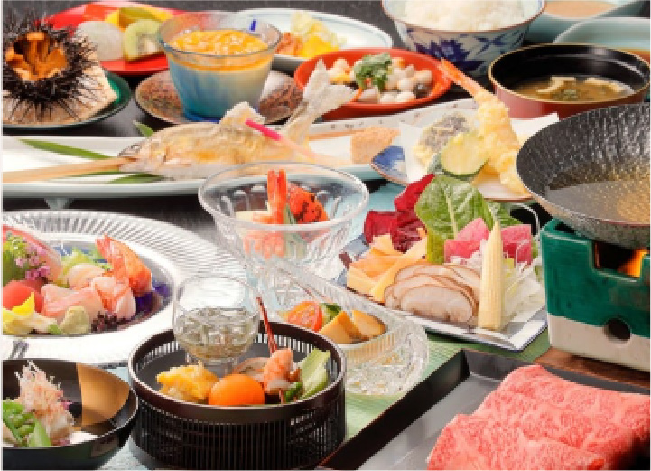 個室で食す「料理長特別会席」プラン